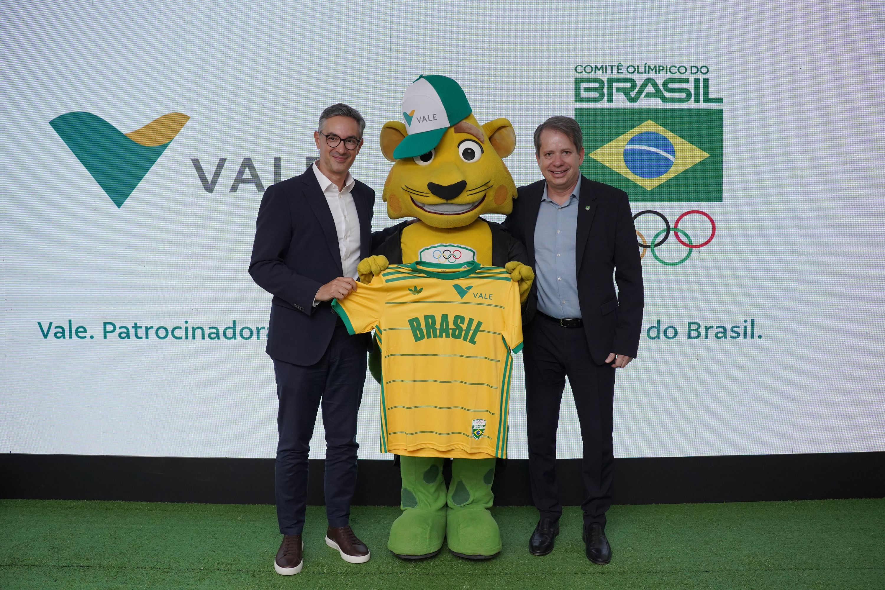 Vale e COB firmam parceria para impulsionar o esporte brasileiro