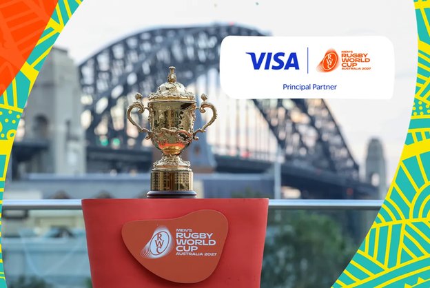 Visa é nova parceira das Copas do Mundo de Rugby de 2027 e 2029