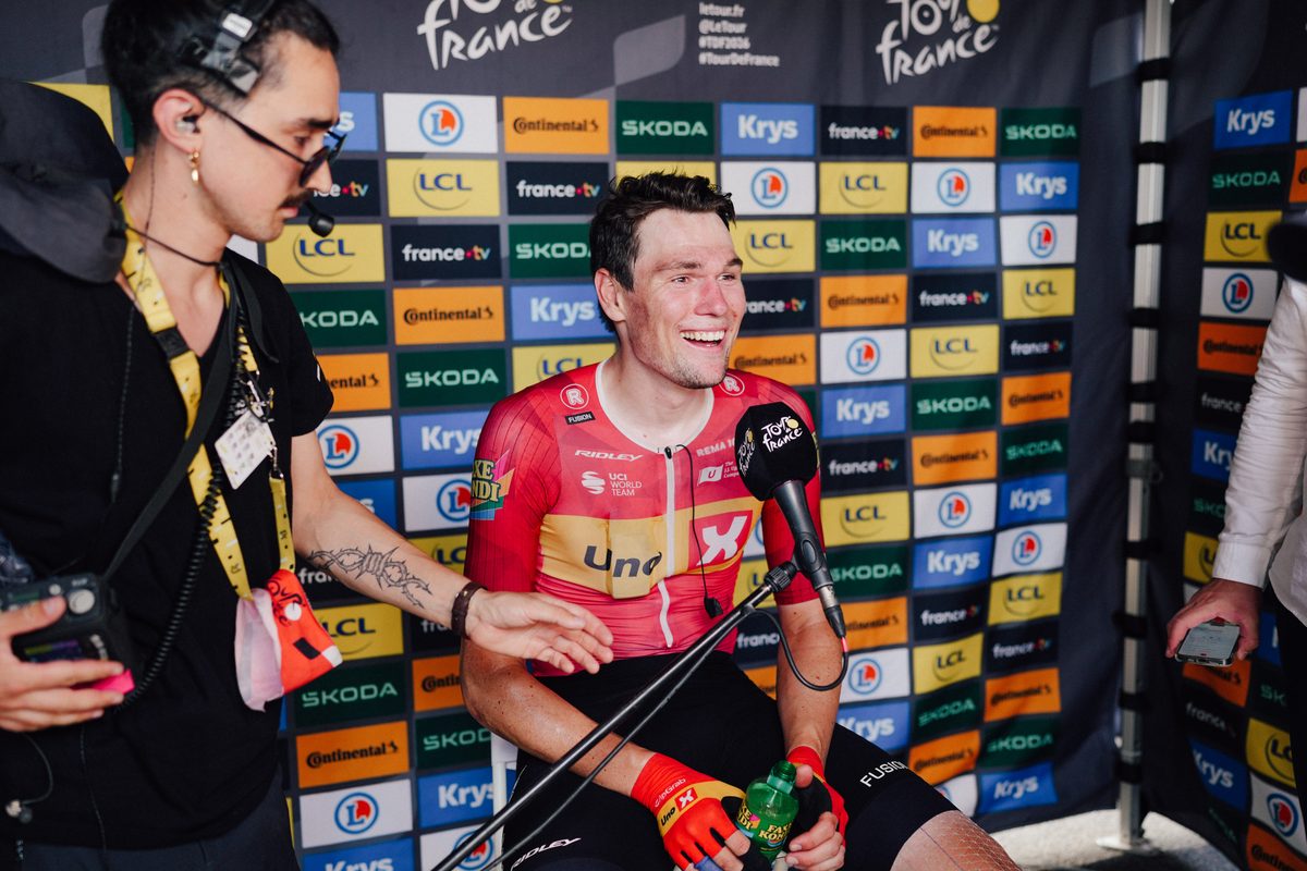 Wærenskjold vence etapa histórica do Tour de France 2026
