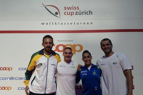 Competição foi disputada em dupla neste domingo (5), em Zurique / Foto: Divulgação