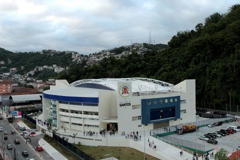 Arena Santos, escolhida para o palco da festa da Ginástica/ Foto: Divulgação  