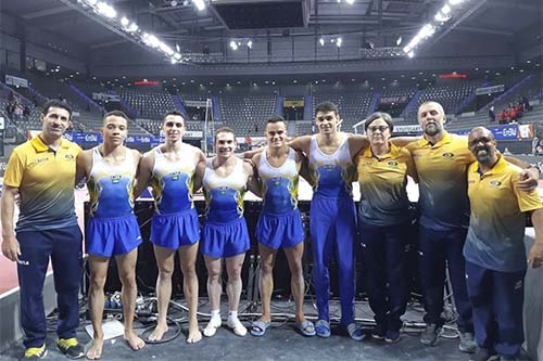 Seleção brasileira em Stuttgart   / Foto: Divulgação