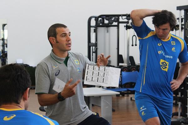 Luigi Turisco, preparador físico da Seleção Masculina / Foto: Divulgação