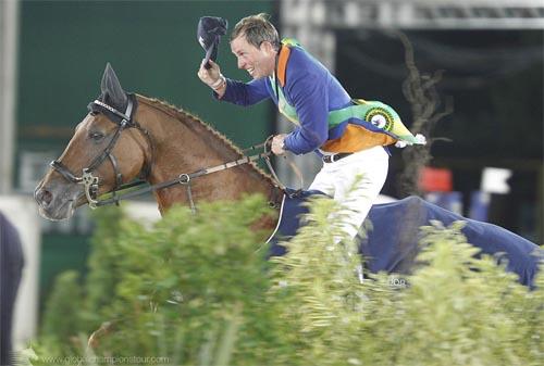 O holandês Gerco Schroder foi o grande campeão do Athina Onassis Horse Show / Foto: Stefano Grasso/GCT