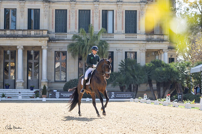 João Victor Marcari Oliva com O Dom Pedro VP: campeão e vice em Internacional na Espanha