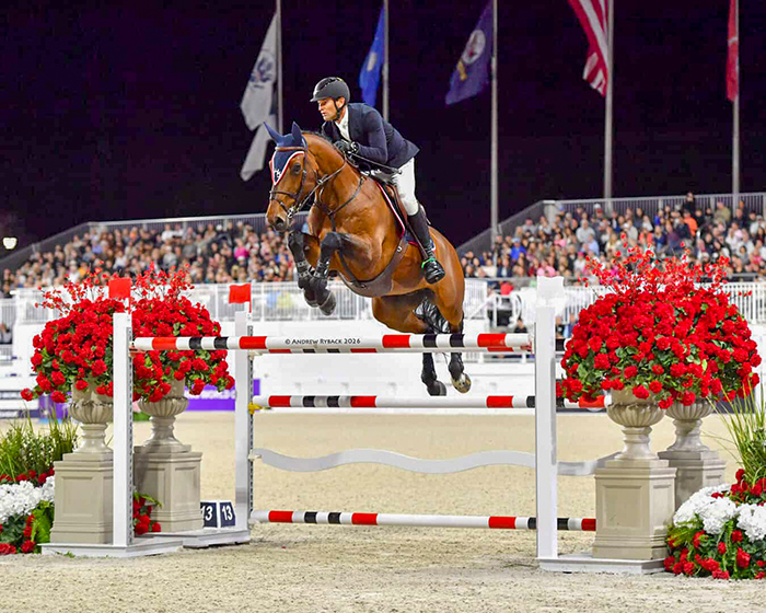 Top brasileiro Eduardo Menezes é vice em GP World Cup, a 1,60m, em Ocala (EUA)