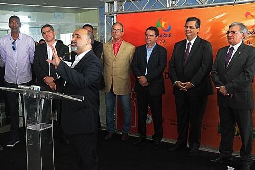 Reunião com Comitê Rio 2016 contou com prefeito de Manaus e governador do AM / Foto: Divulgação