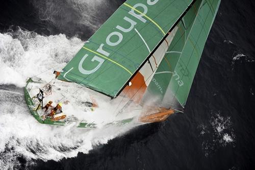 Groupama próxima do título / Foto: Paul Todd / Volvo Ocean Race 