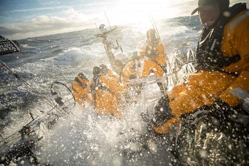Sétima etapa da regata de Volta ao Mundo chega ao quinto dia / Foto: Sam Greenfield/Volvo Ocean Race