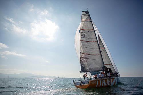 O Itajaí Sailing Team (IST) vence as Regatas Lineares da 4ª Etapa Copa Veleiros de Oceano 2018 na classe IRC / Foto: Iate Clube de Santa Catarina/Divulgação 