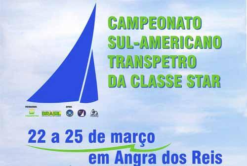 O Campeonato Sul-Americano Transpetro da Classe Star 2012, que será realizado entre quinta (22) e domingo (25) em Angra dos Reis