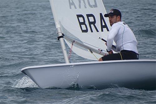 Em seu retorno as competições, velejador conquistou a terceira posição em competição realizada na Califórnia  / Foto: Giorgio Elena/Laser North American Championship