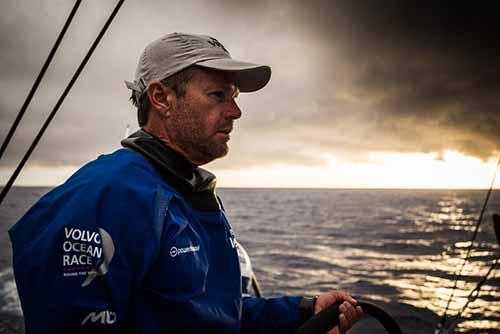 A equipe Team Vestas Wind informou ao controle de regata da Volvo Ocean Race que o barco encalhou / Foto: Divulgação/Volvo Ocean Race