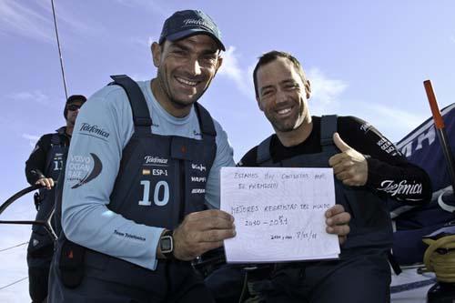 Iker Martinez e o parceiro Xabi Fernandez são eleitos os melhores do mundo / Foto: Diego Fructoso / Team Telefónica