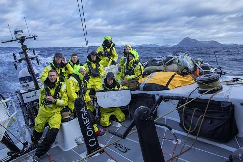 Barco holandês passou pelo Cabo Horn nesta quinta-feira / Foto: Yann Riou/Volvo Ocean Race
