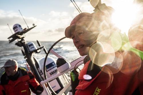As duas tripulantes trazem muita experiência à equipa liderada pelo Charles Caudrelier / Foto: Martin Keruzoré/Volvo Ocean race