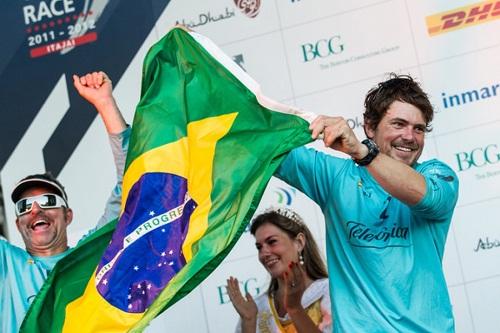 Carioca se torna o brasileiro com maior número de participações na regata, com quatro edições / Foto: IAN ROMAN/Volvo Ocean Race