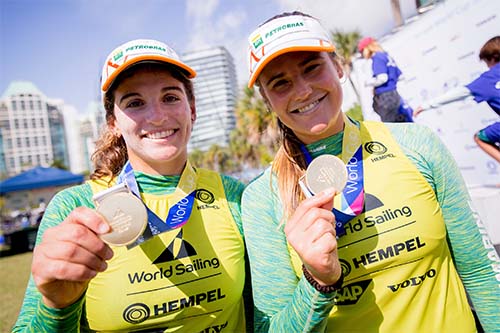 Martine Grael e Kahena Kunze conquistaram mais um ouro / Foto: Pedro Martinez/Sailing Energy