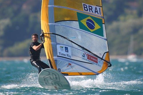 Bimba domina a RS:X durante o Pan-Americano / Foto: Francisco Lino / ZDL