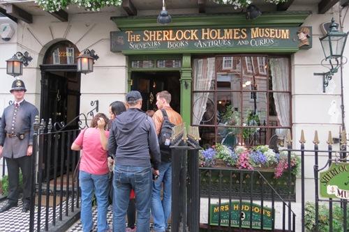 Museu do Sherlock Holmes também recebeu muitos visitantes / Foto: Humberto Deveza / EA