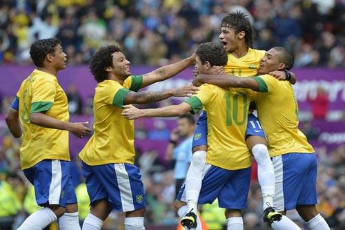 Neymar participa dos três gols da vitória sobre a Bielorrússia/ Foto: Divulgação