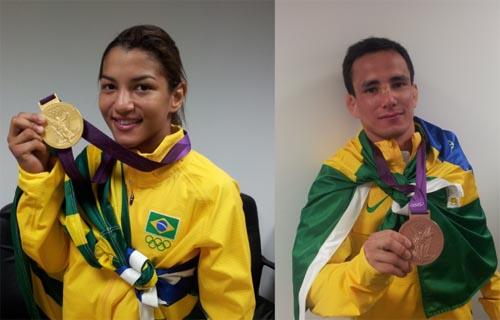 Medalistas Olímpicos participaram de maratona antes de voltar a Vila Olímpica / Foto: Esporte Alternativo