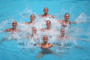 Seleção brasileira de nado sincronizado / Foto: Satiro Sodré / SSpress / CBDA