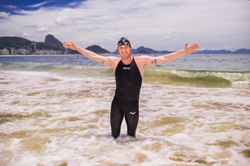 Thomas Lurz compete pela primeira vez nas águas de Copacabana neste fim de semana / Foto: Rio 2016 / Alex Ferro