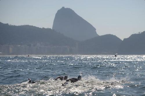 As provas de maratonas aquáticas fecharam o calendário de eventos-teste do mês de agosto / Foto: Alexandre Loureiro