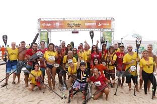 Maior festival de esportes de praia do Brasil aconteceu na Praia do Leblon e contou com disputas de natação, corrida, biathlon e SUP / Foto: Daniel Werneck