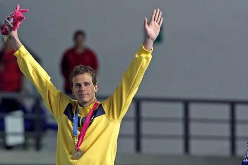 Cesar Cielo Filho conquistou sua terceira medalha de ouro nos XVI Jogos Pan-Americanos de Guadalajara / Foto: Satiro Sodré/AGIF