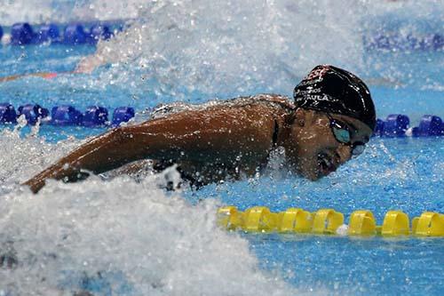 Nadadora do Sesi-SP faz o segundo melhor tempo nos 100m borboleta  / Foto: Onboard Sports/Divulgação
