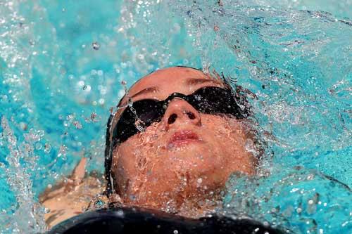 A espanhola Mireia Belmonte, atual campeã mundial em piscina curta (25 metros), briga por uma medalha de ouro em MG / Foto: Satiro Sodré/AGIF