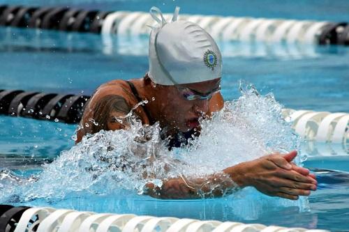 A nadadora do Pinheiros viaja neste domingo (30) ao Rio de Janeiro, para disputar Troféu Maria Lenk / Foto: Divulgação/MVP