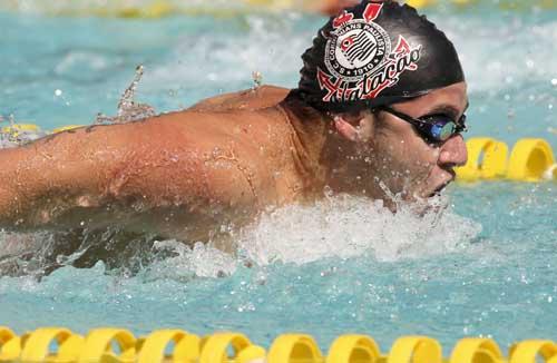 Thiago Pereira está focado em sua primeira medalha olímpica e para isso começa a temporada 2012 competindo ao lado de grandes nomes da natação mundial no Grand Prix do Missouri / Foto: Gil Leonardi / ZDL