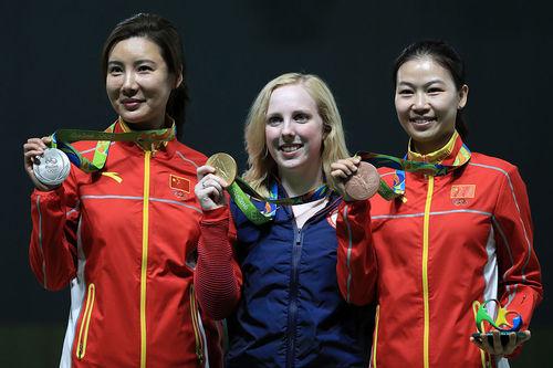 Trio ficou com as primeiras medalhas das Olimpíadas / Foto: Sam Greenwood / Getty Images