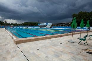 A nova piscina do Parque Aquático de Deodoro / Foto: Miriam Jeske/brasil2016.gov.br