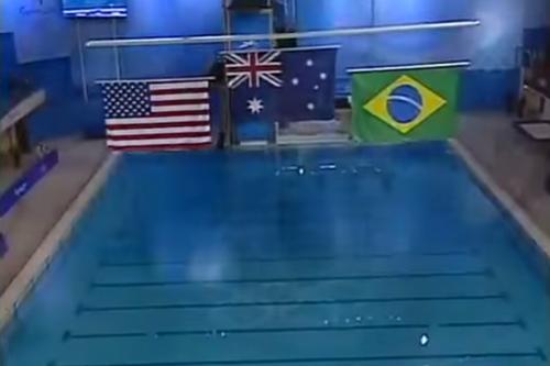 No pódio, Austrália, Estados Unidos e Brasil / Foto: Reprodução / YouTube