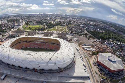 Arena da Amazônia receberá partidas de futebol nos Jogos Olímpicos do Rio 2016 / Foto: Portal da Copa
