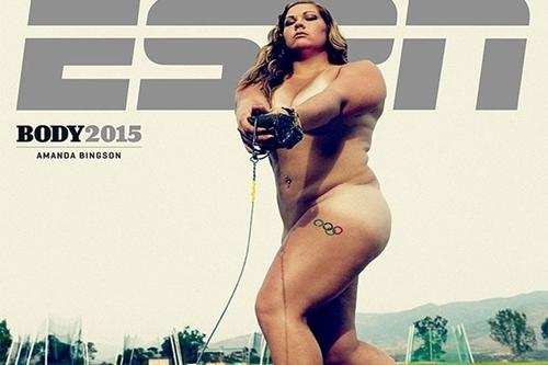Amanda na capa da revista ESPN / Foto: Reprodução / ESPN