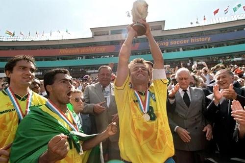 Dunga: campeão da Copa e prata nas Olimpíadas / Foto: Getty Images