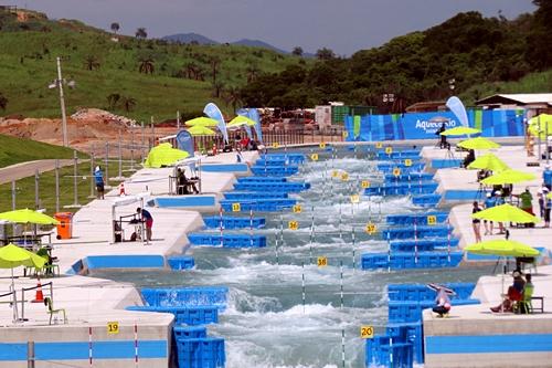 Circuito de canoagem slalom de Deodoro, onde ocorrerão os Jogos Olímpicos / Foto: Esporte Alternativo