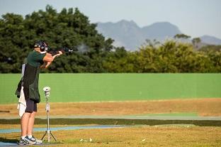 Evento-teste de tiro esportivo, no Centro Nacional de tiro esportivo, em Deodoro / Foto: André Motta/Brasil2016.gov.br