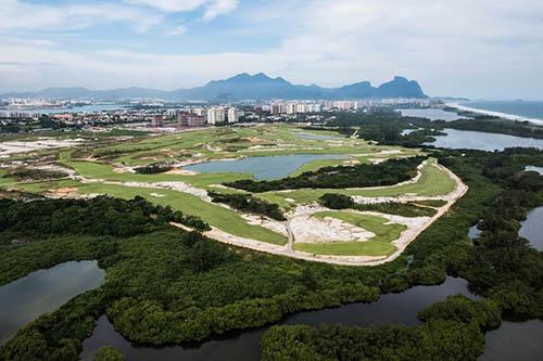 Campo Olímpico de Golfe, na Barra da Tijuca / Foto: Renato Sette Camara/Prefeitura do Rio de Janeiro
