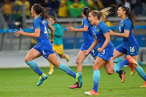 Suécia, Alemanha e Canadá são as outras semifinalistas - Estados Unidos ficaram fora / Foto: Pedro Vilela/Getty Images