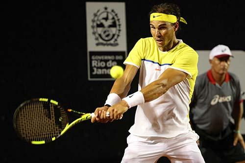 Rafael Nadal estreia no Rio Open 2016 contra o compatriota Pablo Busta / Foto: Luiz Pires/Fotojump