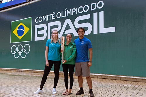 Rachel Smith, Luisa Borges e Nalin Chaturvedi / Foto: Guilherme Taboada/COB