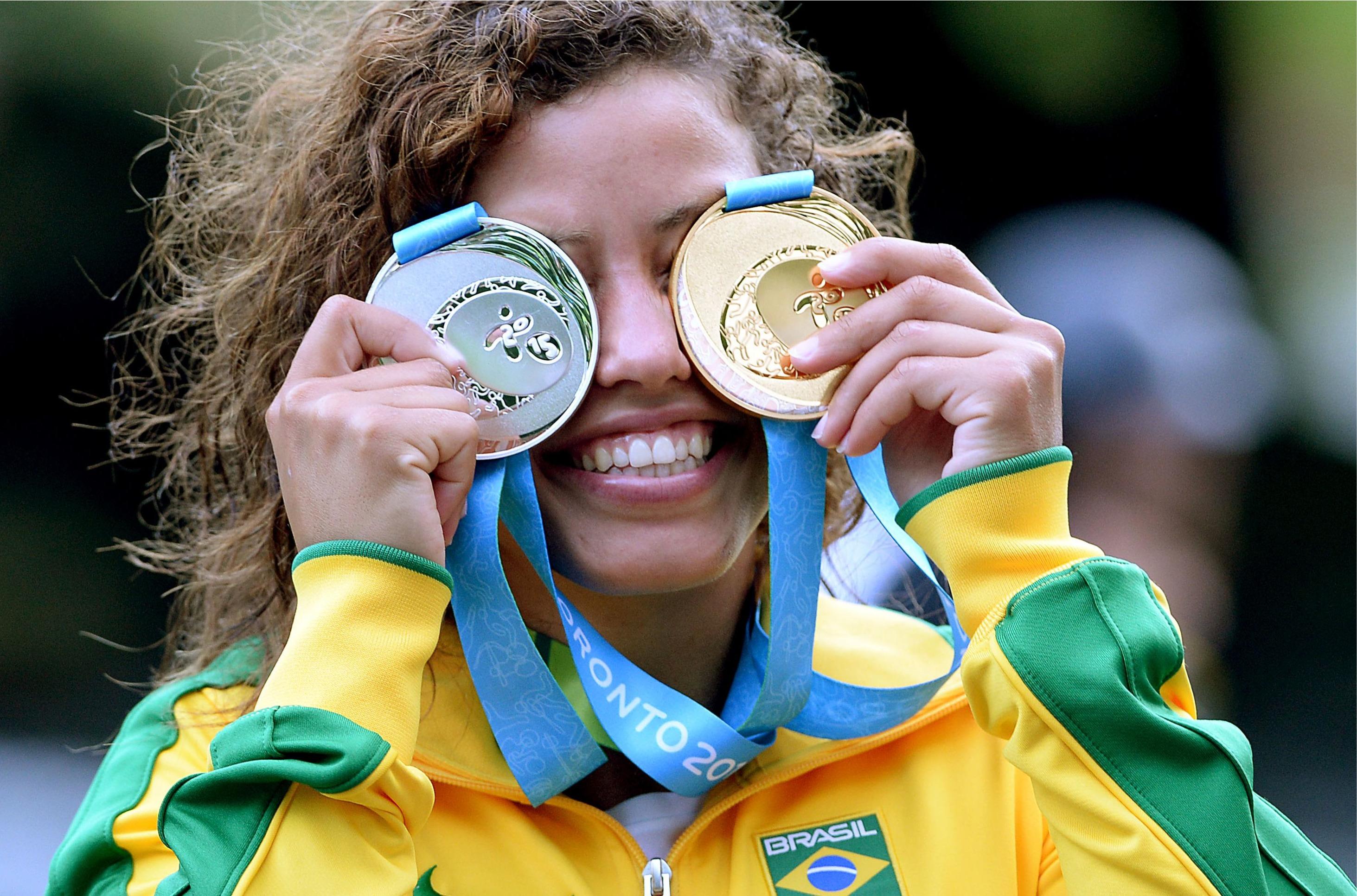 Ana faturou duas medalhas/ Foto: Divulgação / COB