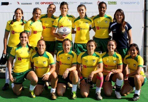 A seleção brasileira feminina de rugby finalizou a excursão pela Europa com o vice-campeonato da Taça de Prata do Roma Seven, na Itália / Foto: Divulgação