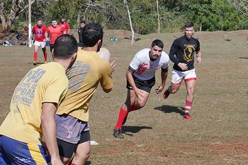 Pela primeira vez o time londrinense, fundado em 2001, vai disputar a divisão de elite do Campeonato Brasileiro / Foto: Divulgação/Pé Vermelho Rugby